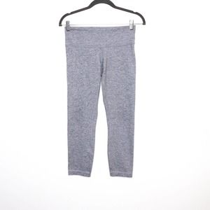 LULULEMON Wunder Under Crop II Heathered Slate 6